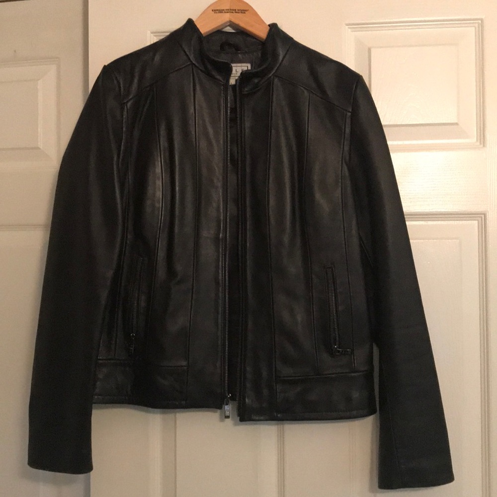 Leather jacket